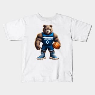 Minnesota Timberwolves Kids T-Shirt